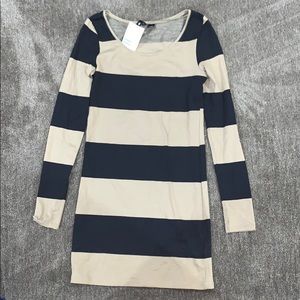 H&M long sleeve mini dress